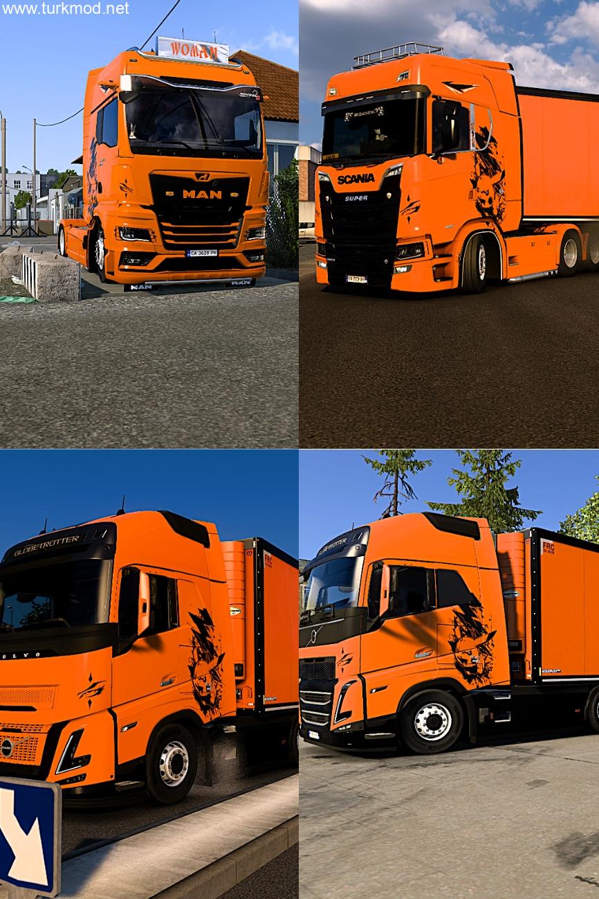 ETS 2 - Pikachu Skin Paketi