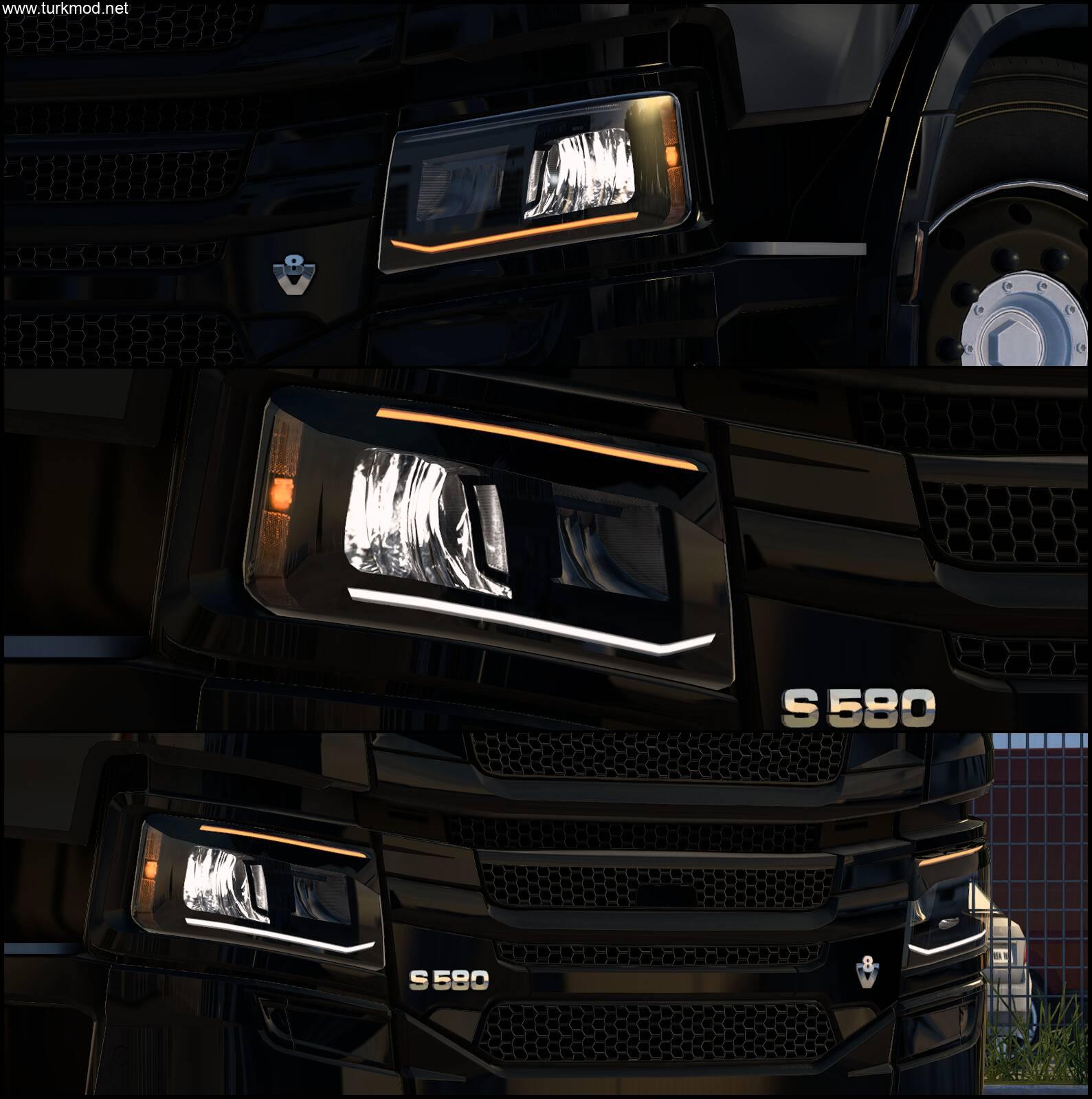 ETS 2 - Scania NG R & S Smoked Far Modu (1.54)