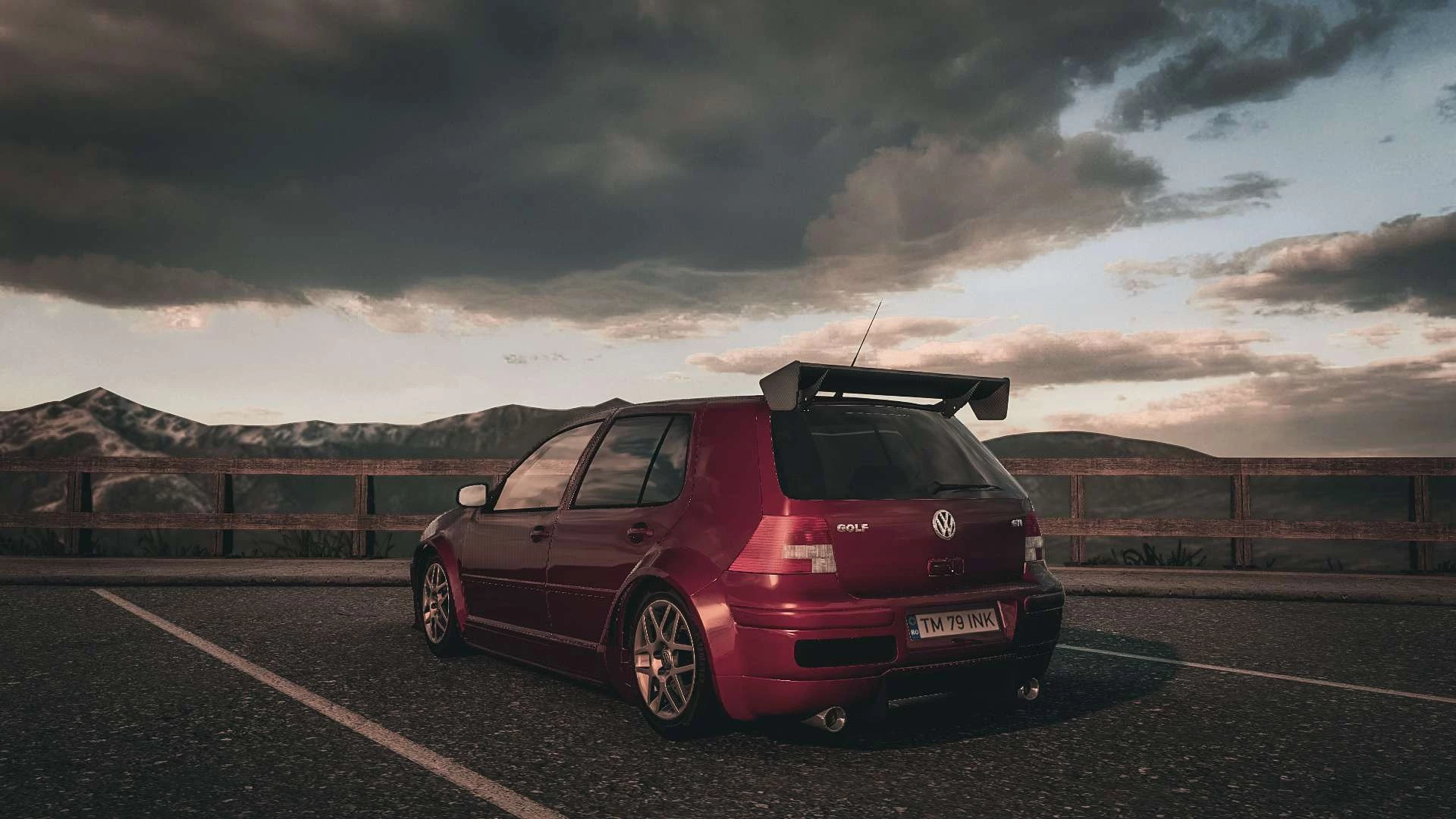 ETS 2 - Volkswagen Golf 4 1.9TDI Araba Modu (1.54)