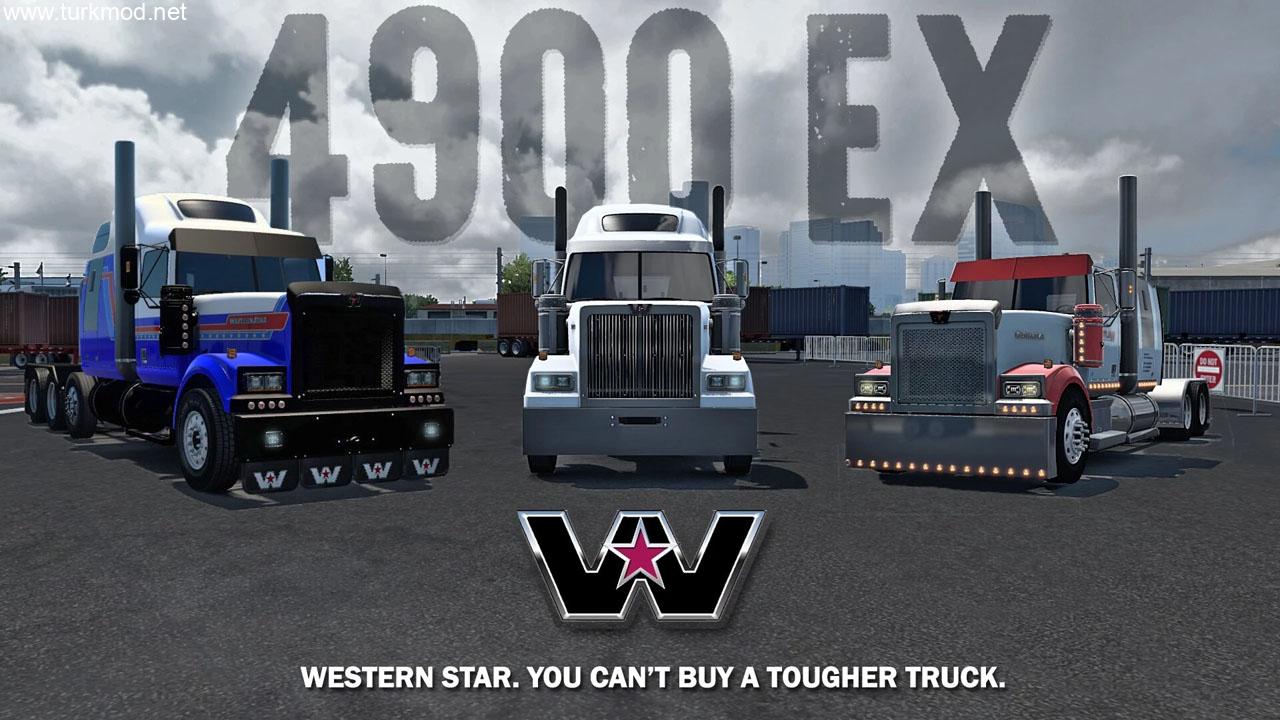 ETS 2 - WesternStar 4900EX by Outlaw (1.54)