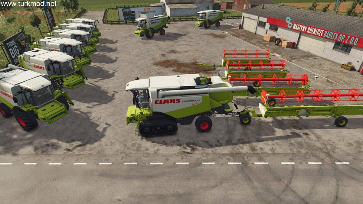 FS 25 - Claas Lexion 500 Series Biçerdöver Modu