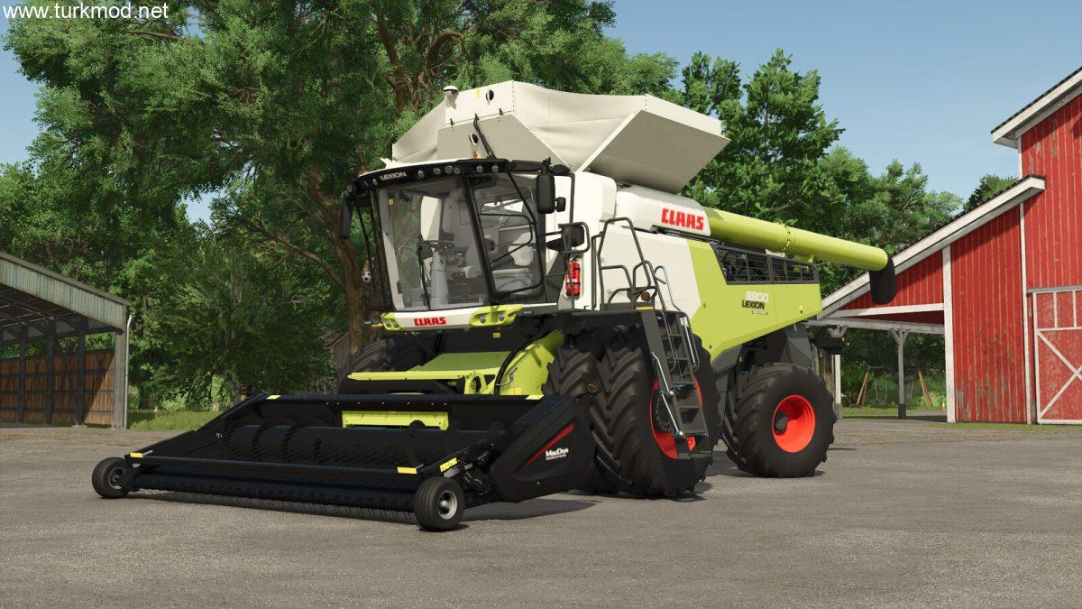 FS 25 - Claas Lexion 5300/8900 Biçerdöver Modu