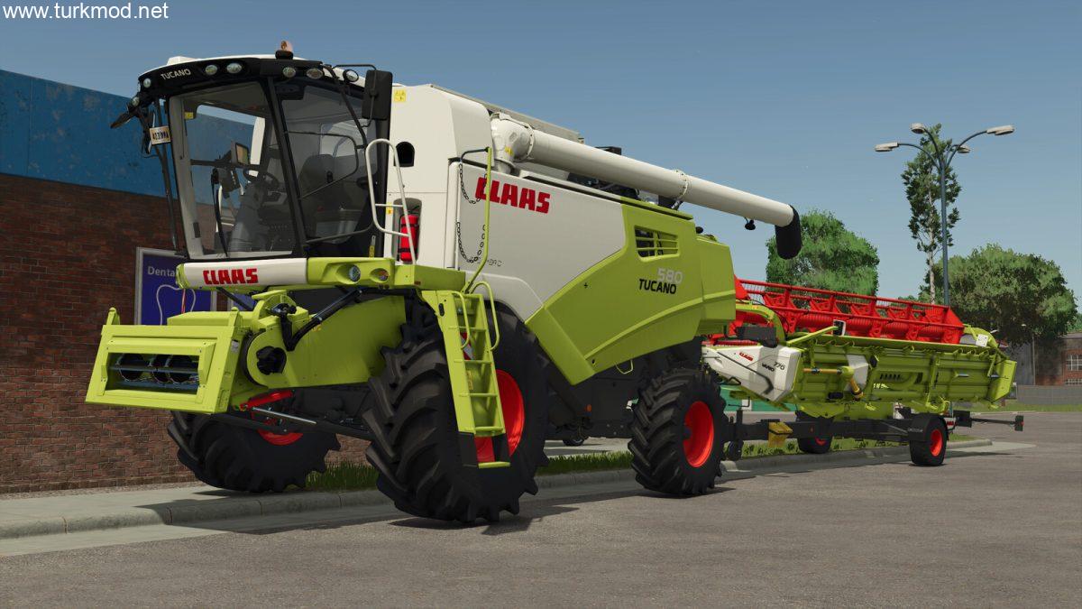 FS 25 - Claas Tucano 580 Biçerdöver Modu
