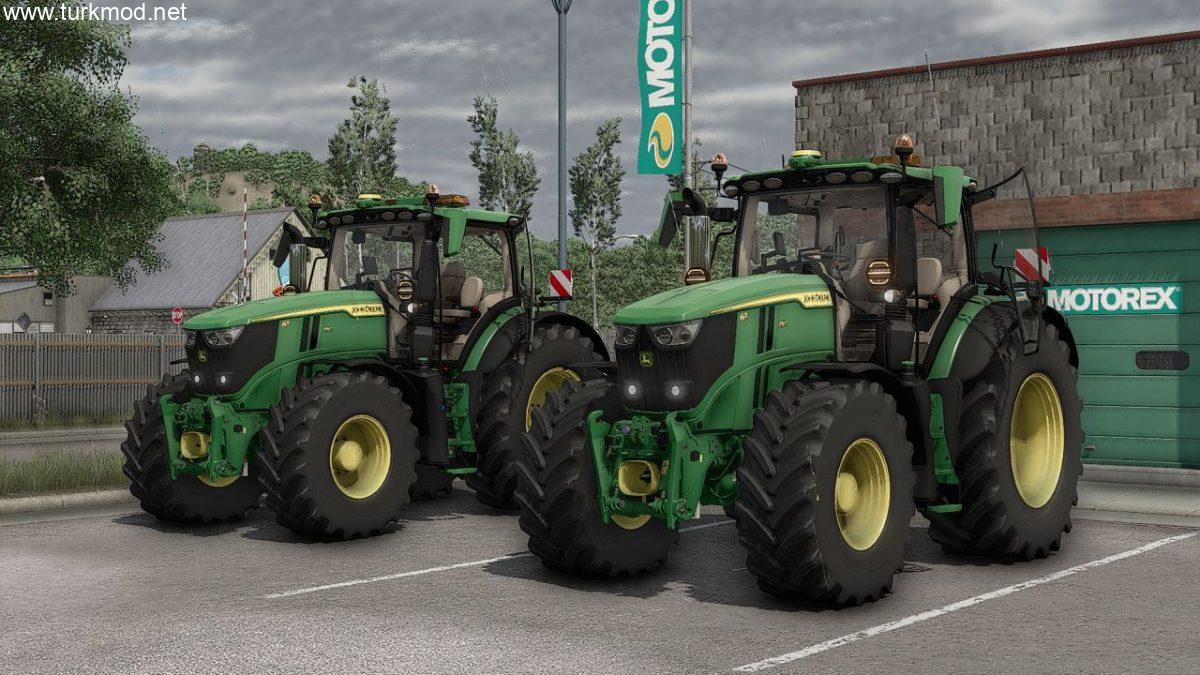 FS 25 - John Deere 6R Extra Large Traktör Modu