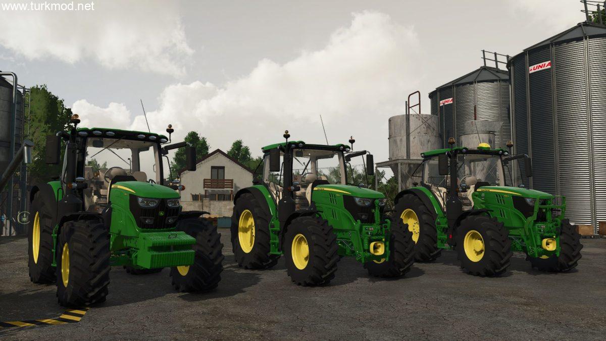 FS 25 - John Deere 6R Series Small Frame Traktör Modu