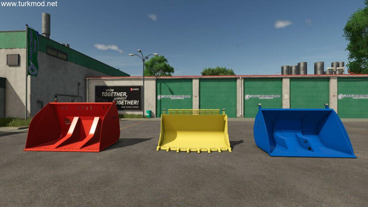 FS 25 - Lastik Tekerlekli Yükleyici Kürek Paketi