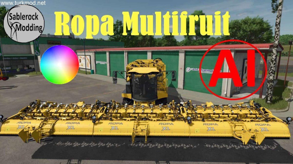 FS 25 - Ropa Çoklu Ekim Kesebilen Biçerdöver Modu