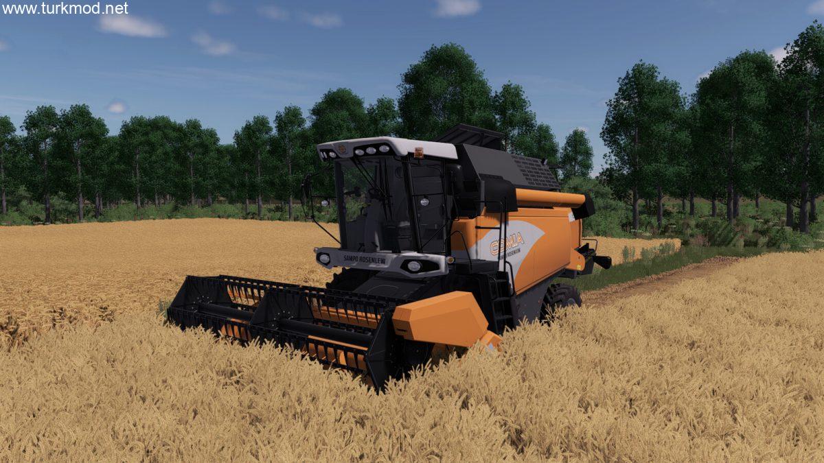 FS 25 - Sampo Rosenlew Comia C6 Biçerdöver Modu