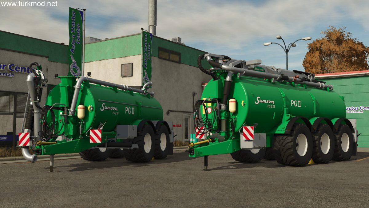 FS 25 - Samson Agro PGII Bulamaç Tankerleri Modu