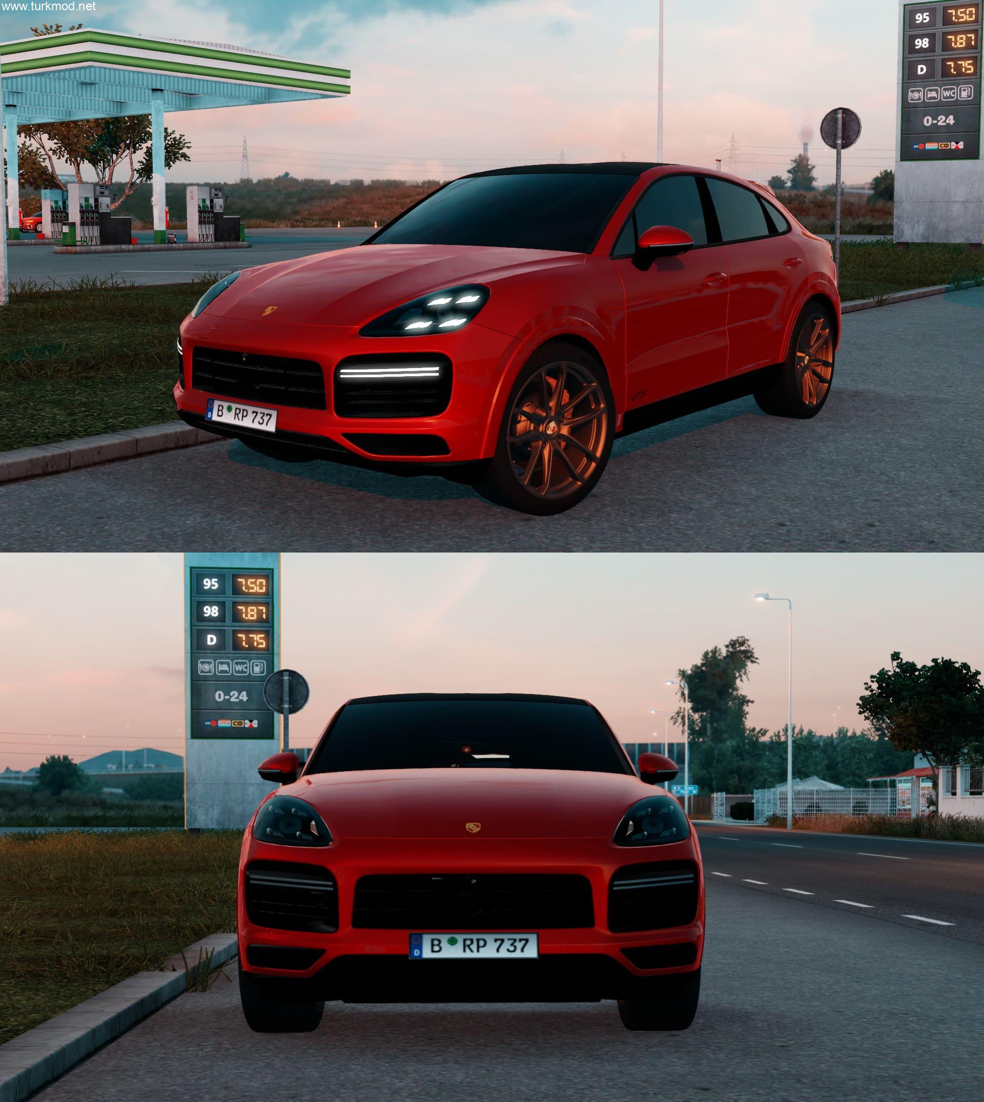 ETS 2 - 2021 Porsche Cayenne Coupe GTS Araba Modu (1.55)