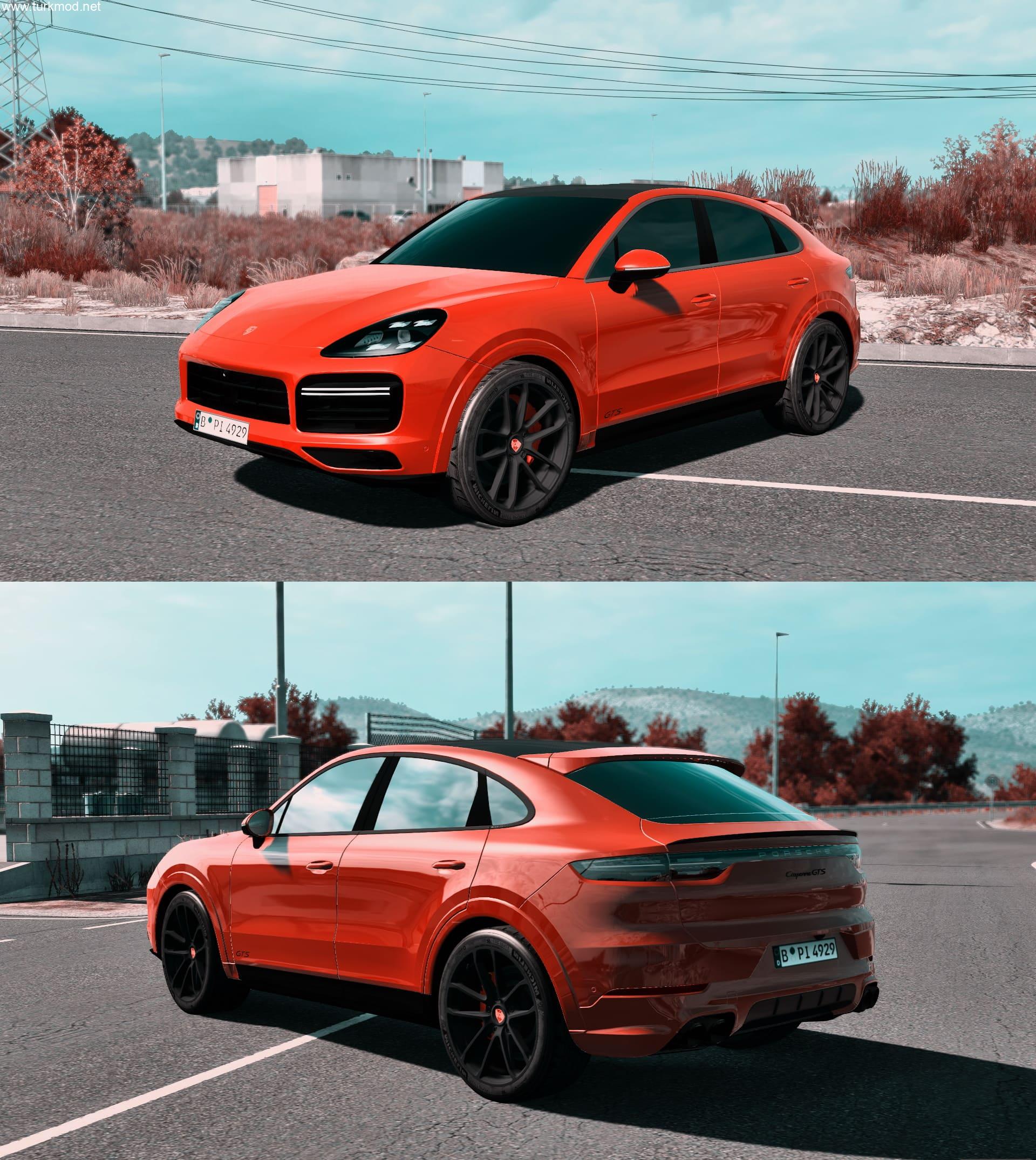 ETS 2 - 2021 Porsche Cayenne Coupe GTS Araba Modu (1.55)