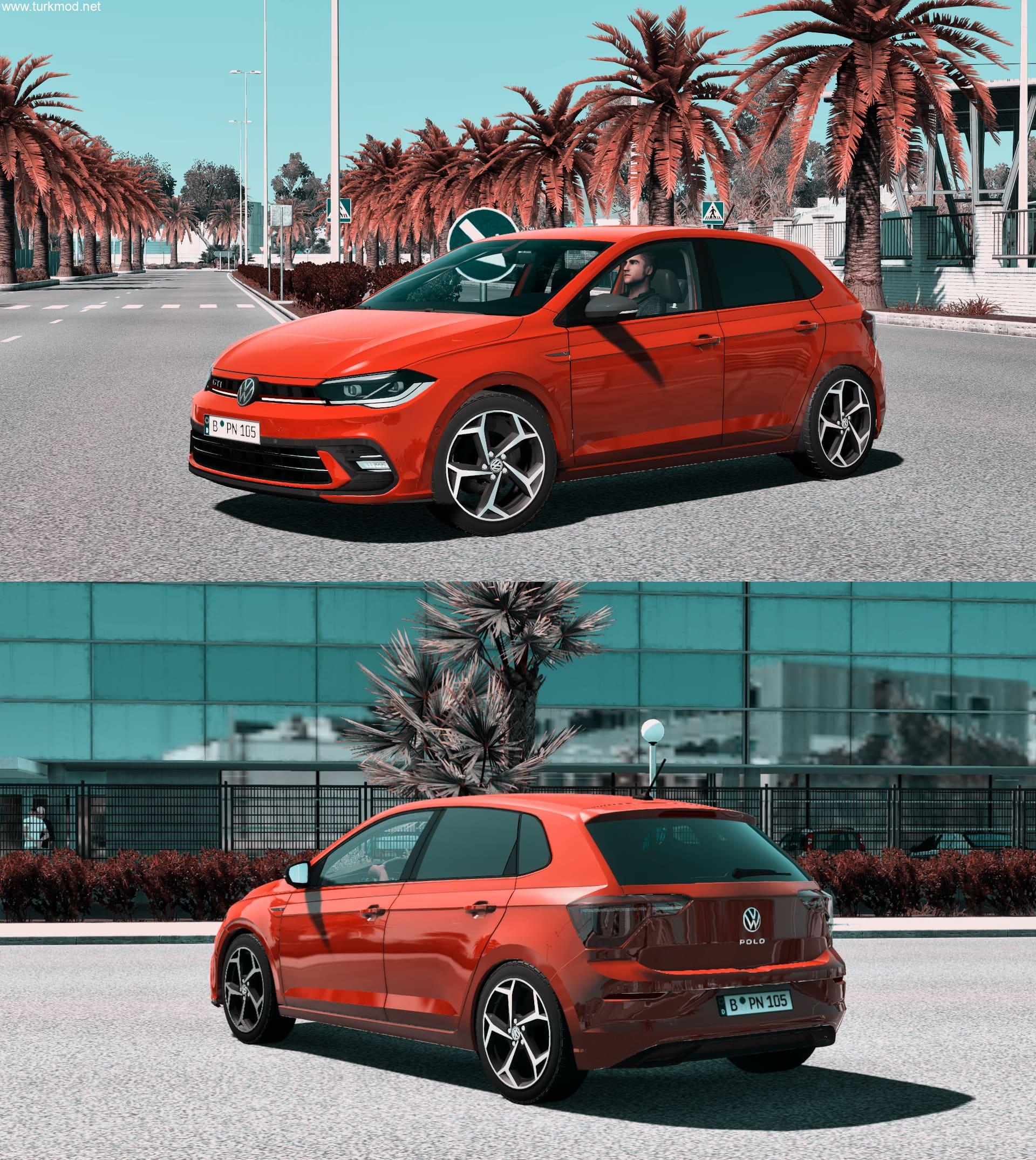 ETS 2 - 2023 Volkswagen Polo GTI Araba Modu (1.55)