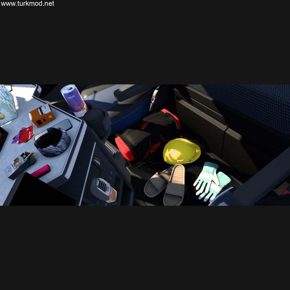 ETS 2 - Dzordz Gümrük Kabin Aksesuarları Modu (1.55)