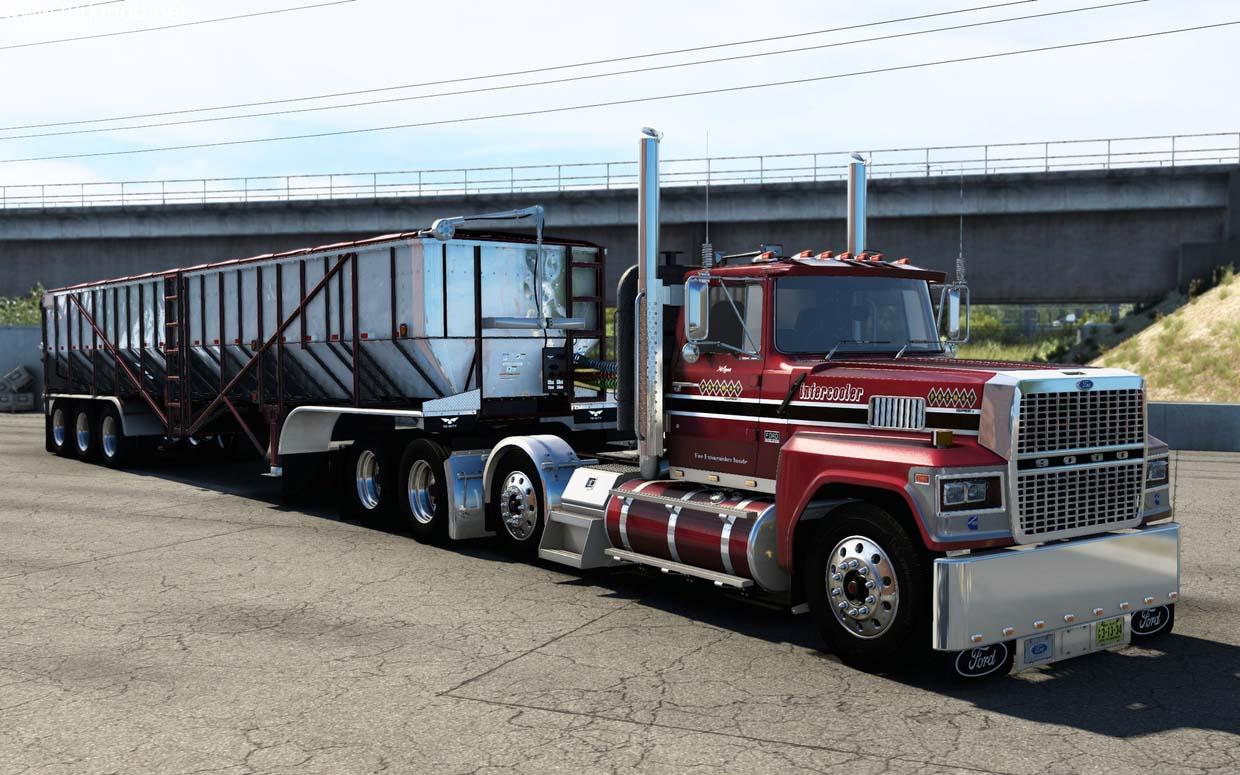 ETS 2 - Ford LTL 9000 Çekici Modu (1.55)