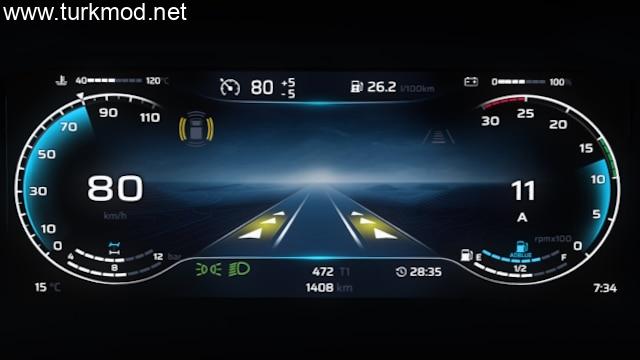ETS 2 - IVECO S-Way Geliştirilmiş Gösterge Paneli (1.55)