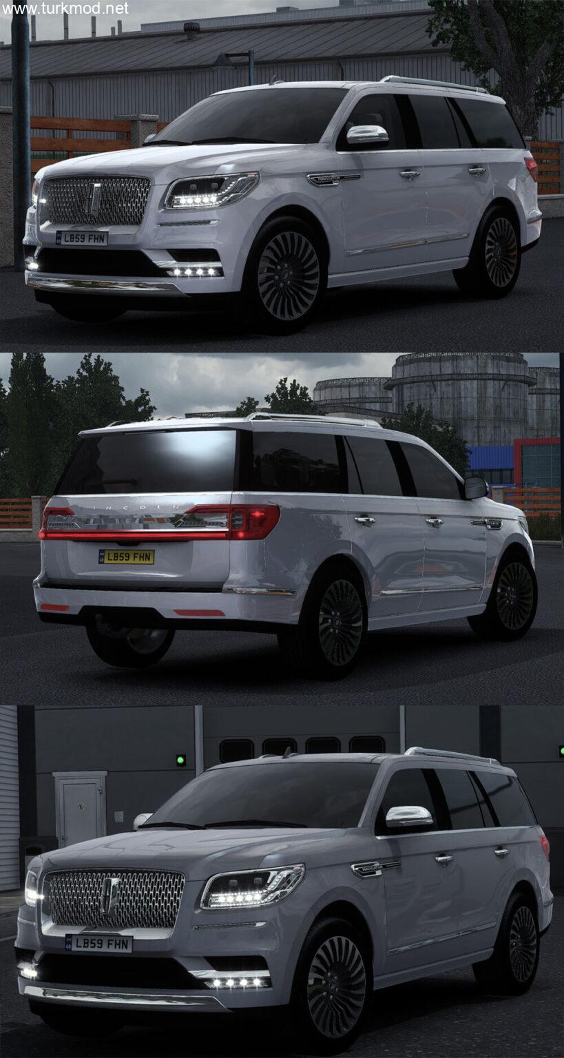 ETS 2 - Lincoln Navigator 2020 Araba Modu (1.55)