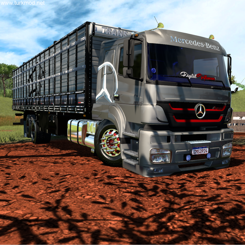 ETS 2 - Mercedes Axor Coimbra Çekici Modu (1.55)