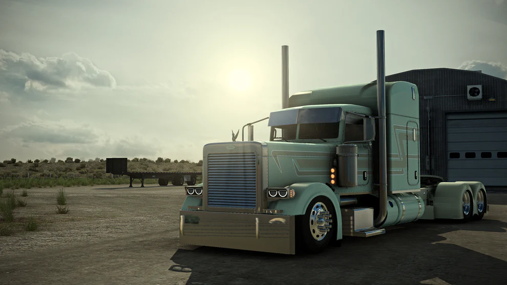 ETS 2 - Pizz 389 Peterbilt Megapack Çekici Modu (1.55)