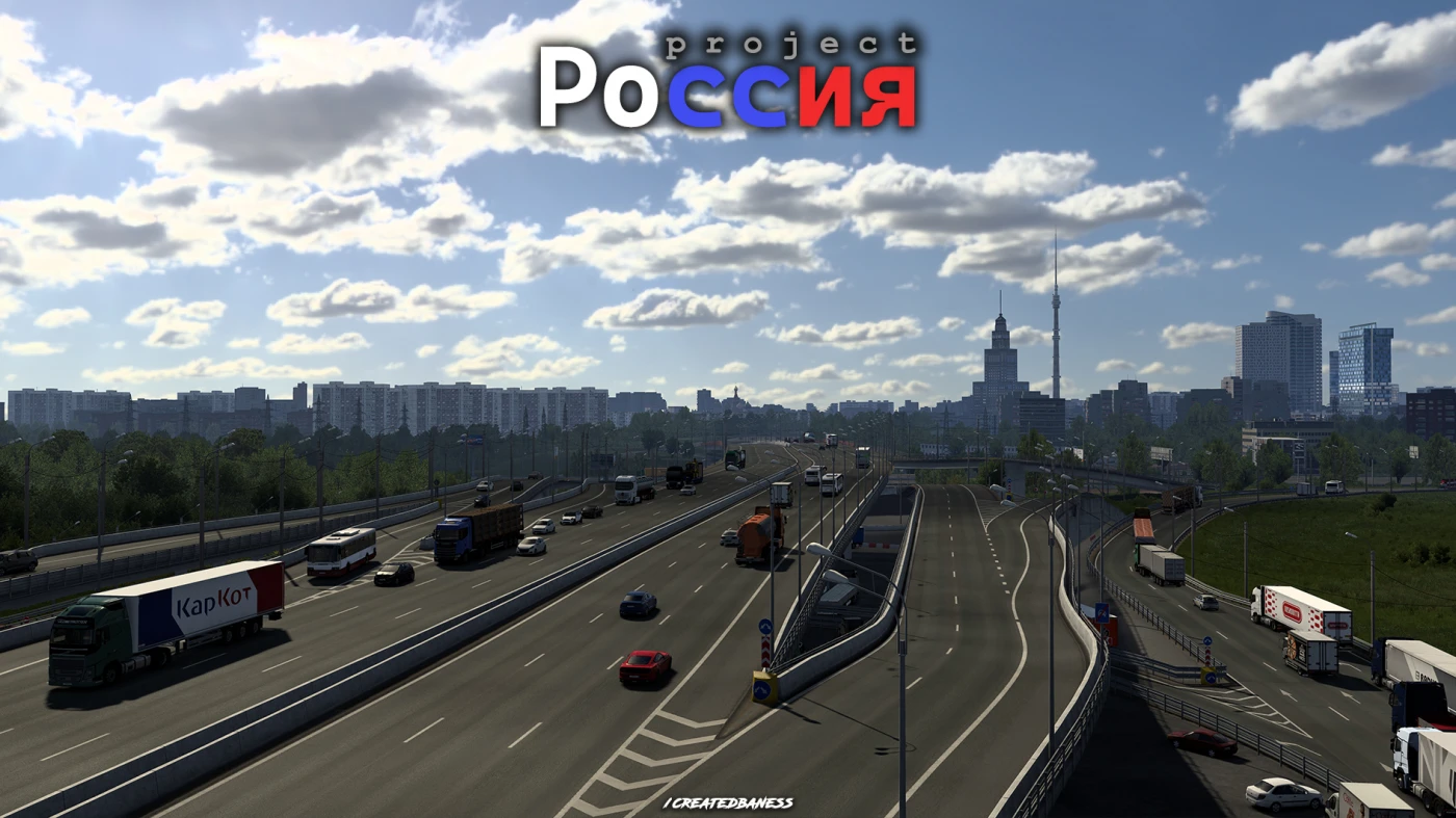 ETS 2 - Project Russia Harita Modu (1.55)