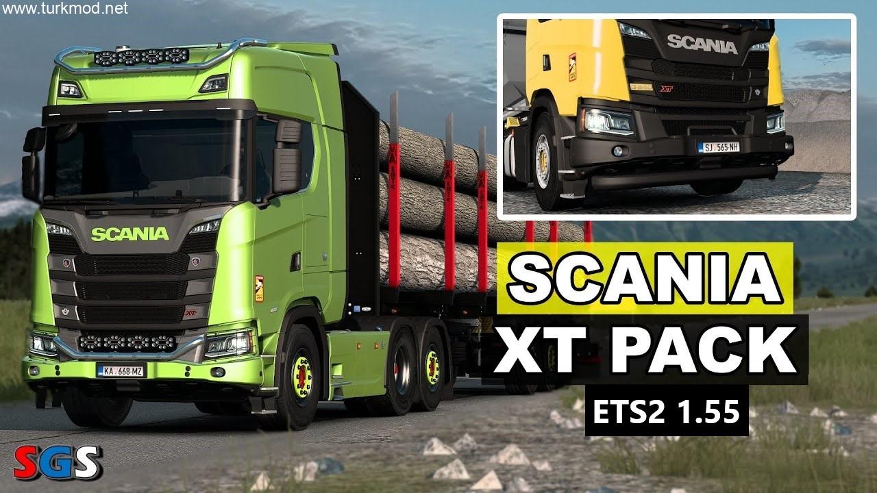 ETS 2 - Scania Nextgen XT Mod Paketi (1.55)