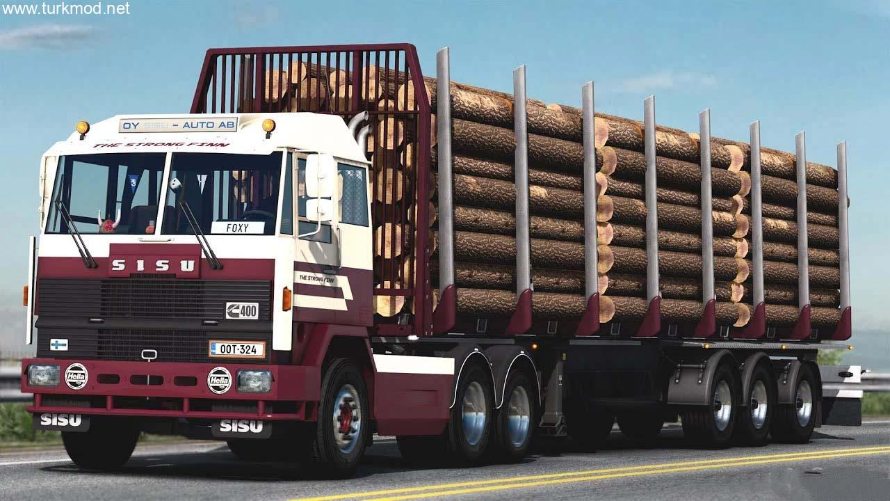 ETS 2 - Sisu M-Series by XBS Çekici Modu (1.54)