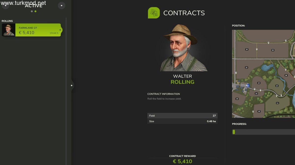 FS 25 - Devreden Sözleşmeler Modu