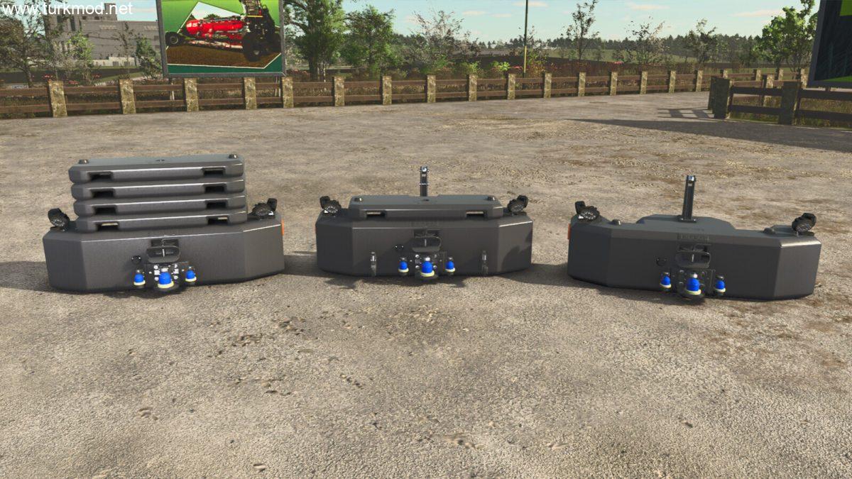 FS 25 - Hi-Vis LEDLİ Traktör Ön Ağırlığı Modu