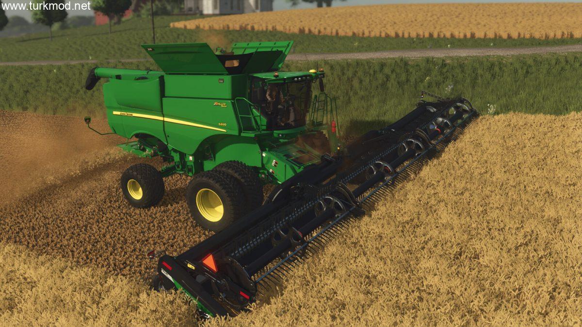 FS 25 - John Deere Hillco S600 Series Biçerdöver Modu