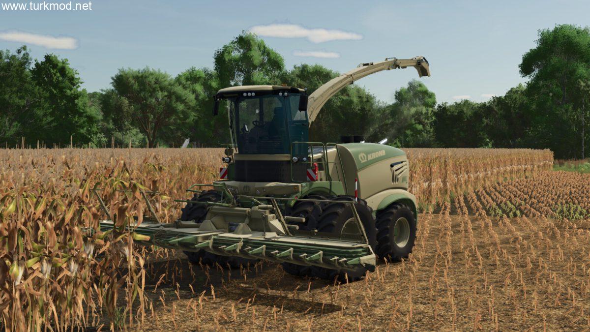 FS 25 - Krone Big X 1180 Pack Biçerdöver Modu