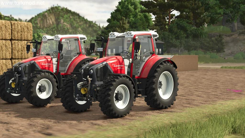 FS 25 - Lindner Geotrac 134 EP Rust Edition Traktör Modu