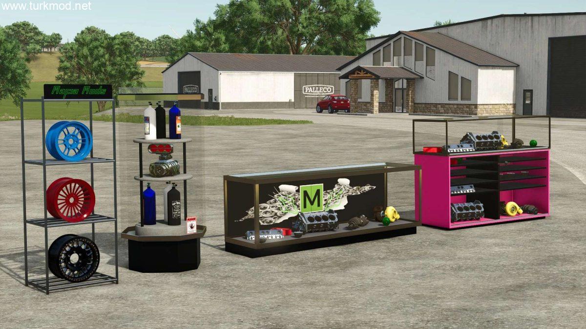 FS 25 - Parça Teşhir Kasaları Modu