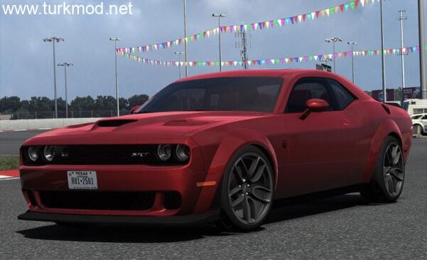 ATS - Dodge Challenger SRT Hellcat Widebody 2018 Araba Modu (1.55)