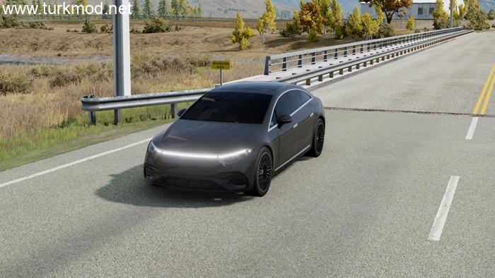 BeamNG – Mercedes-Benz EQS 2024 Araba Modu