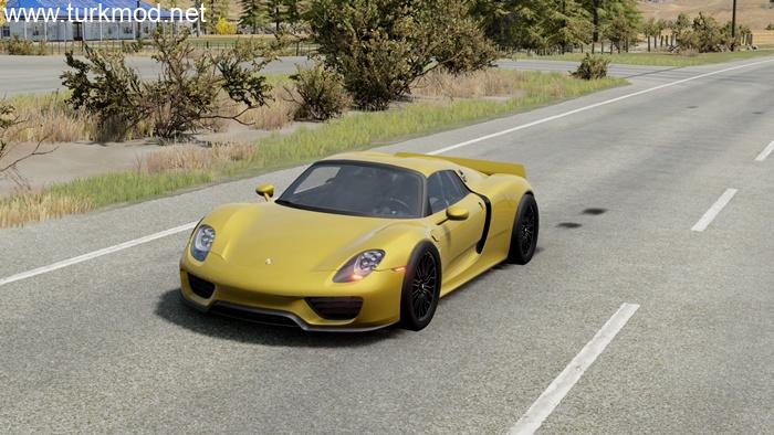 BeamNG Porsche 918 Spyder