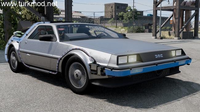 BeamNG.drive DeLorean DMC-12 1982 Araba Modu