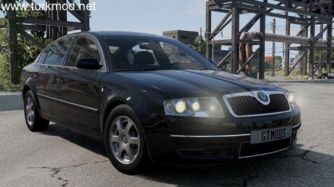 BeamNG.drive Skoda Superb B5 Araba Modu