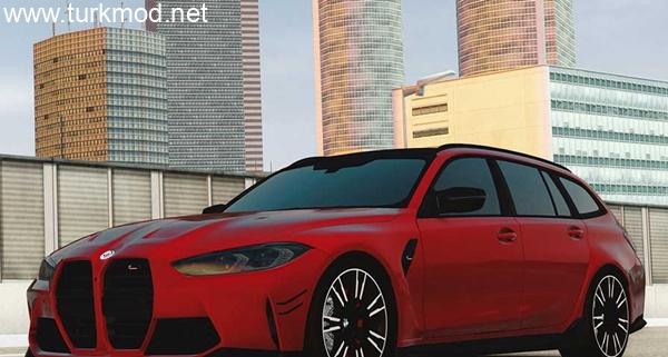 City Car Driving- BMW M3 G81 Touring 2023 Araba Modu kapak görseli