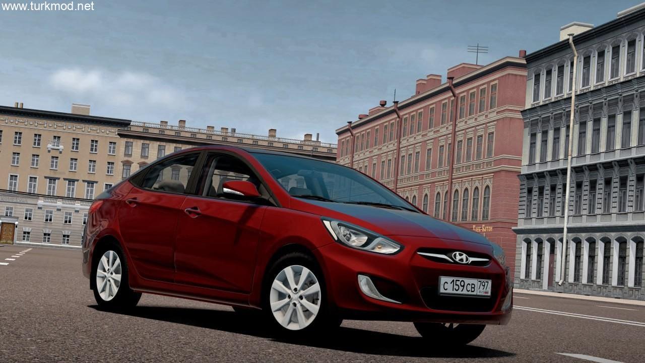 City Car Driving - Hyundai Solaris 2012 Araba Modu kapak görseli