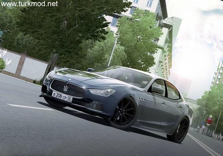 City Car Driving Maserati Ghibli S Araba Modu kapak görseli