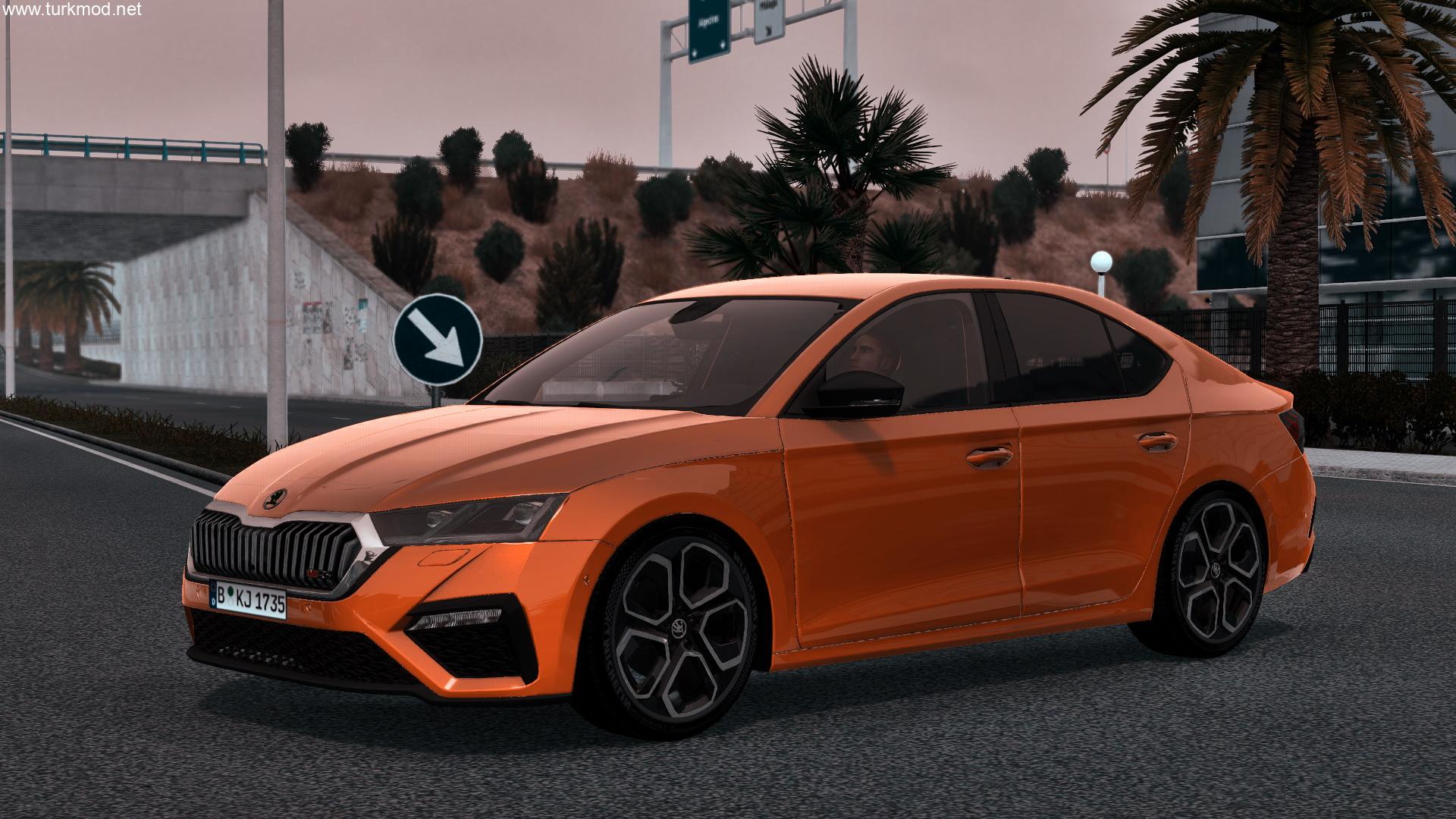 ETS 2 - 2022 Skoda Octavia Araba Modu (1.55)