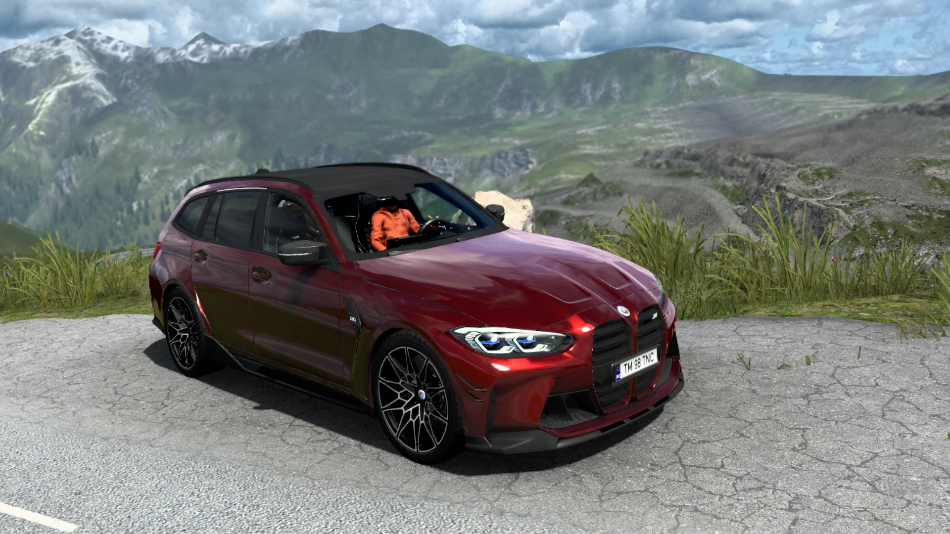 ETS 2 - 2023 BMW M3 G80 Touring Araba Modu (1.55)