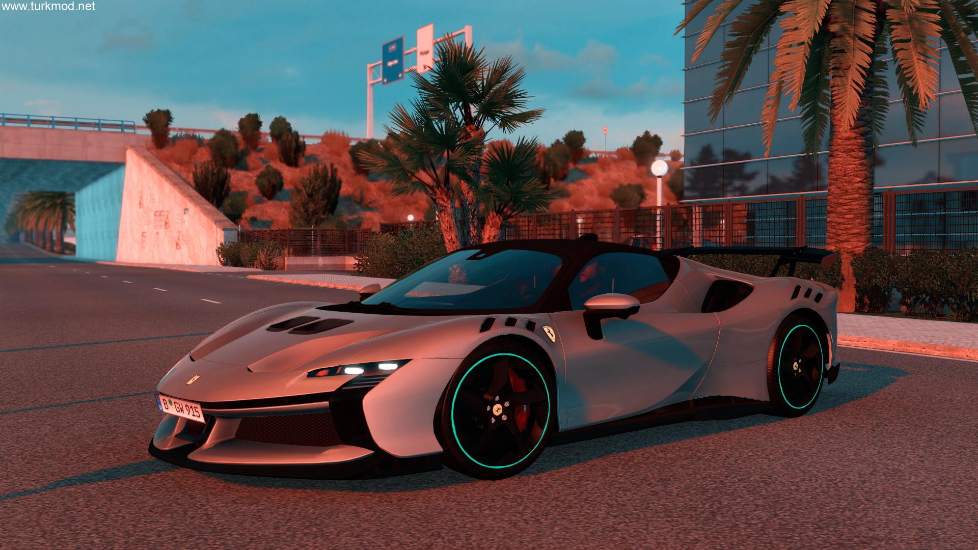 ETS 2 - 2024 Ferrari SF90xx Stradale Araba Modu (1.55)