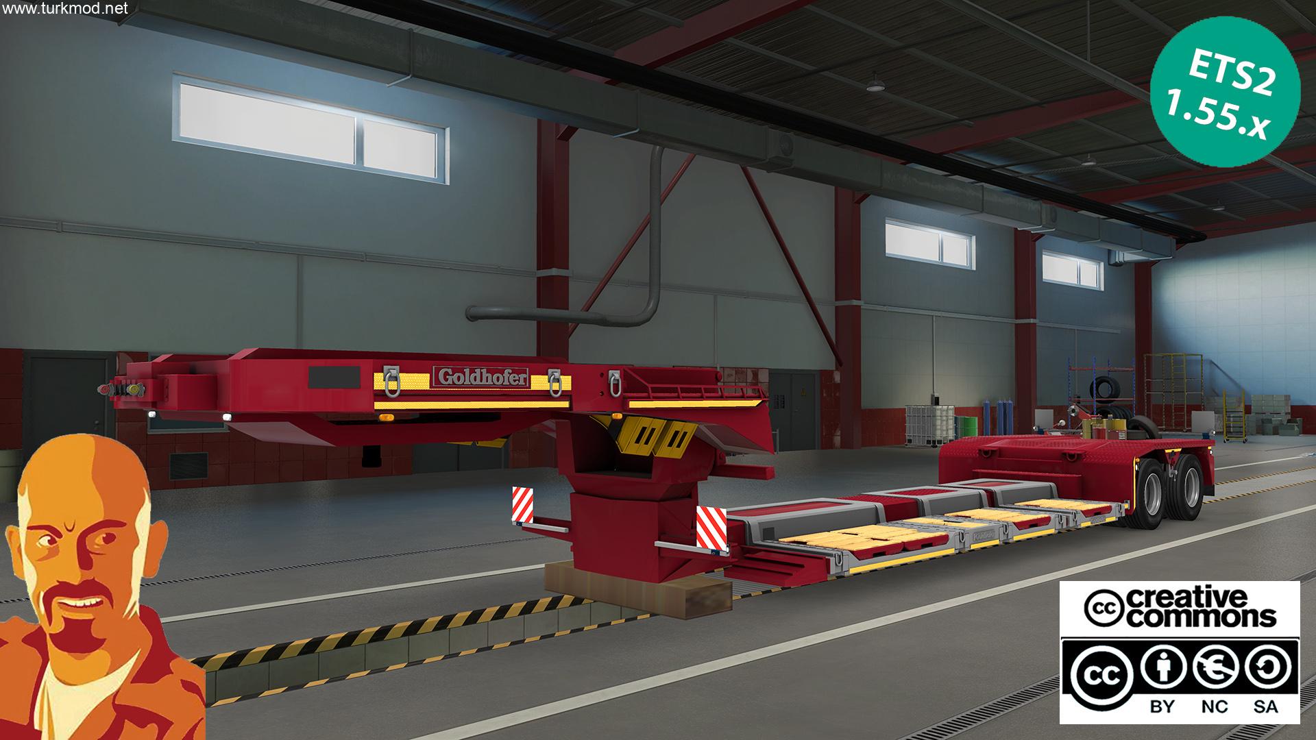 ETS 2 - Alçak Yere Yakın Dorse Paketi (1.54 - 1.55)