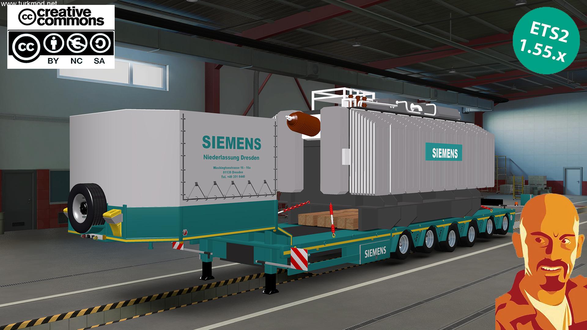 ETS 2 - DOLL-SIEMENS Özel Yüklü Dorse Modu (1.54 - 1.55)