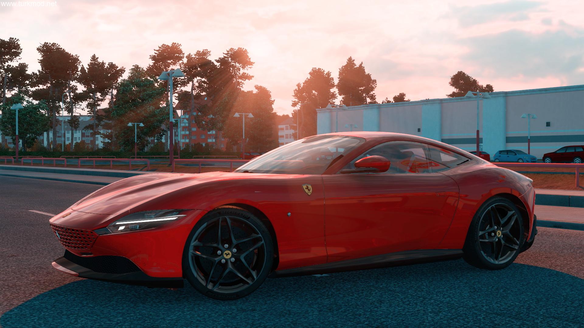 ETS 2 - Ferrari Roma 2021 Araba Modu (1.55)