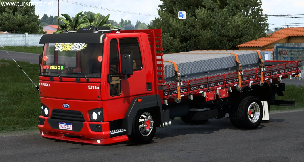 ETS 2 - Ford Cargo 816 Kamyon Modu (1.55) kapak görseli