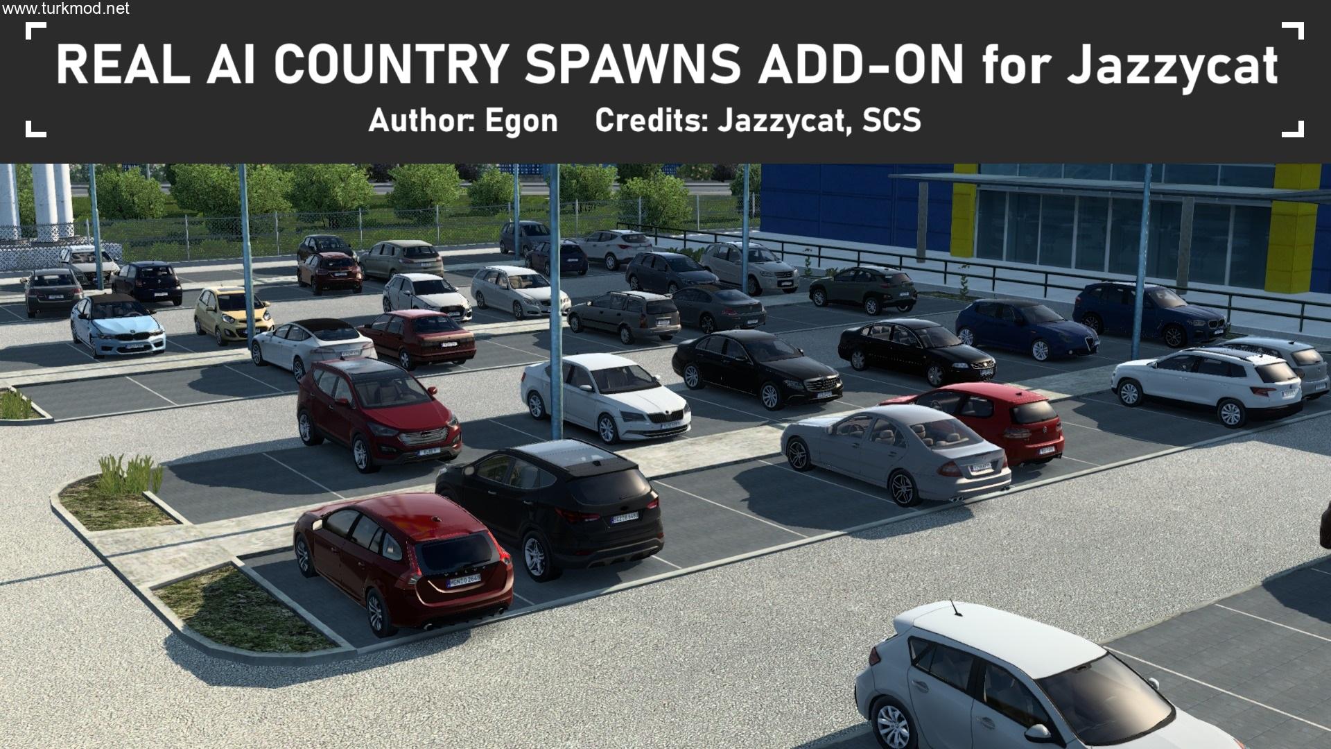 ETS 2 - Gerçek Yapay Zeka Modları Jazzyct (1.55)