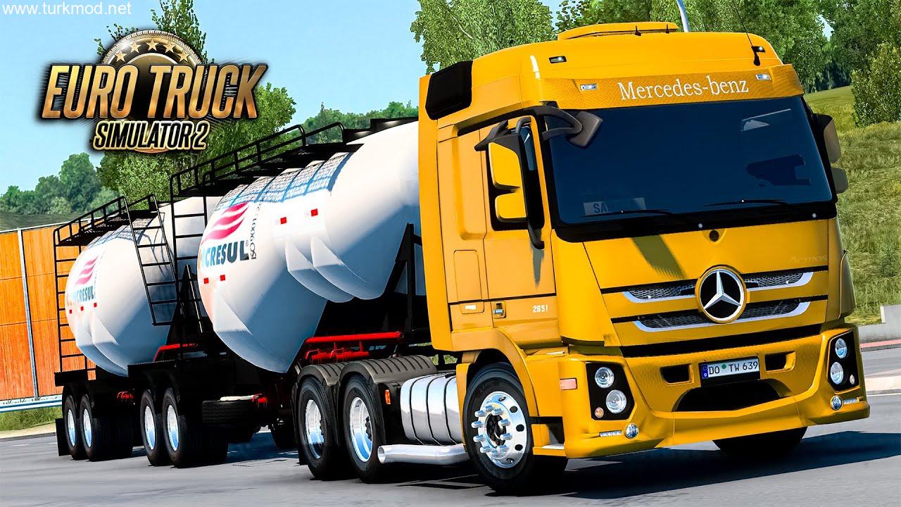 ETS 2 - MB-Actros-2651 Çekici Modu (1.55)