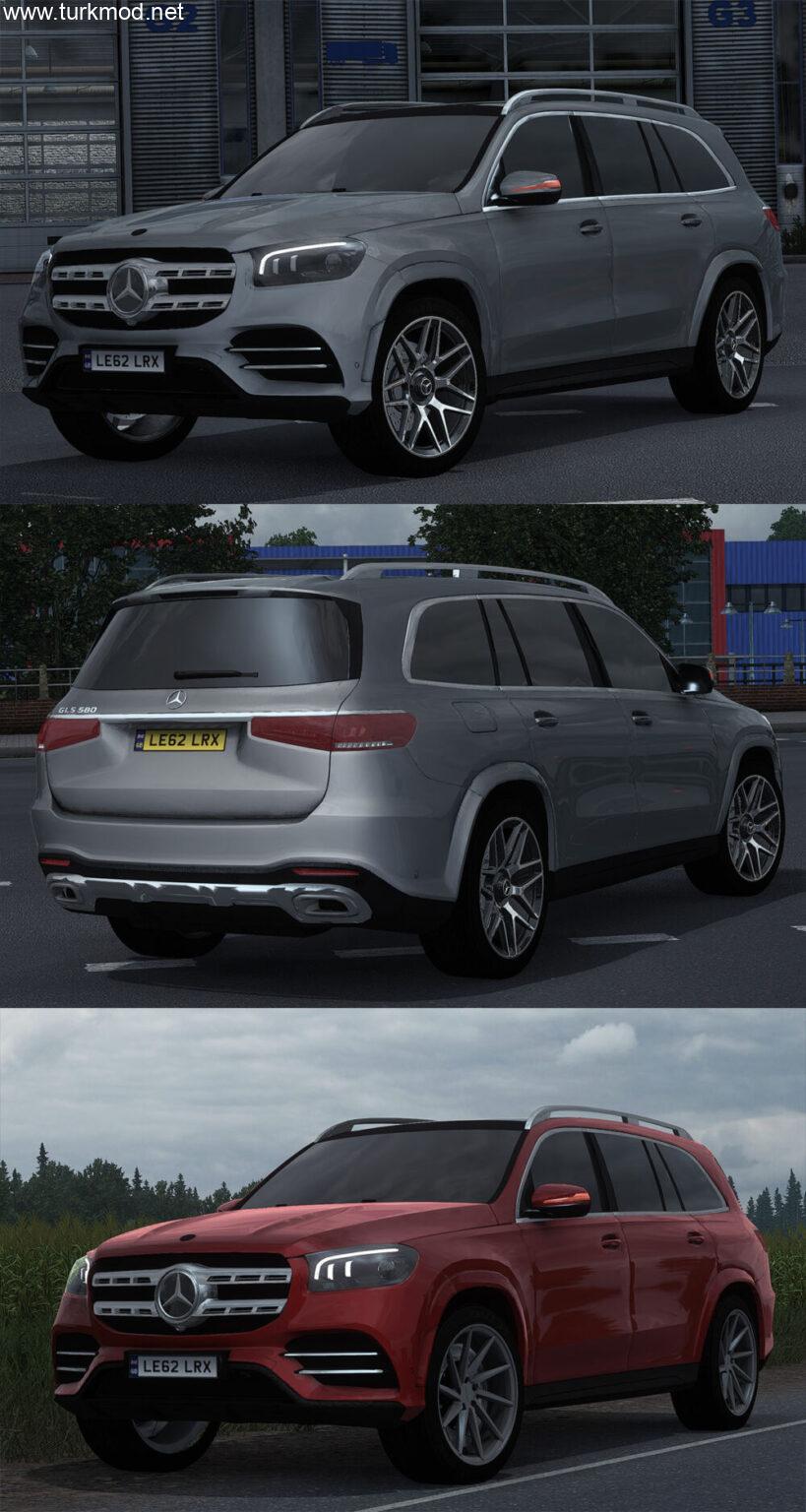 ETS 2 - Mercedes-Benz X167 GLS-Class Araba Modu (1.55)