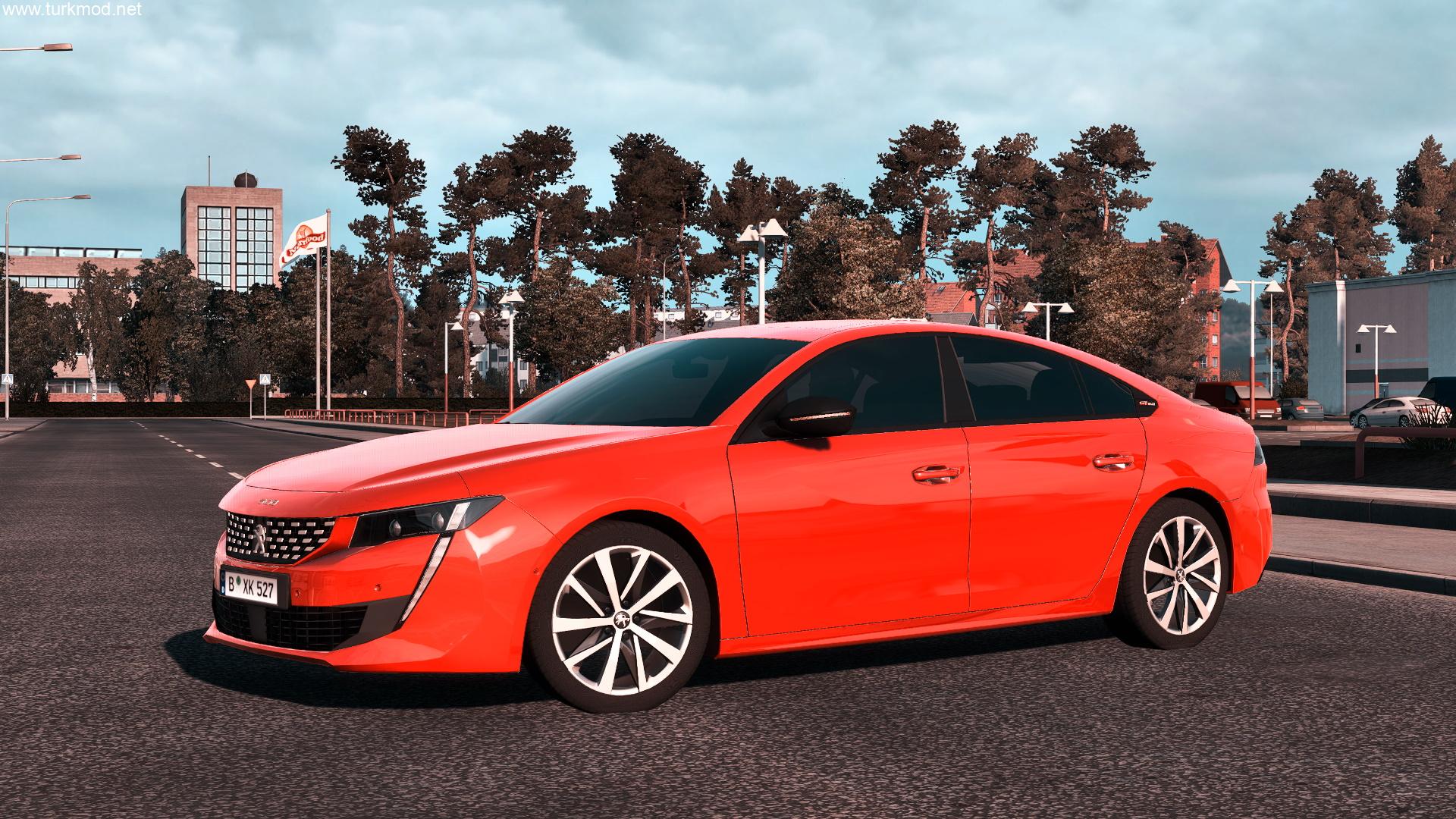 ETS 2 - Peugeot 508 GT 2022 1.6 Araba Modu (1.55)